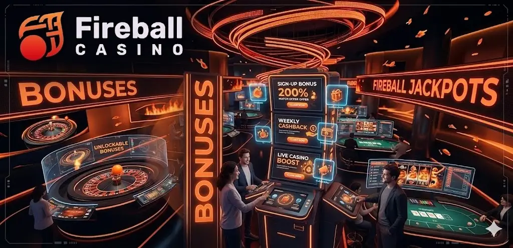 Fireball Casino bónuszok